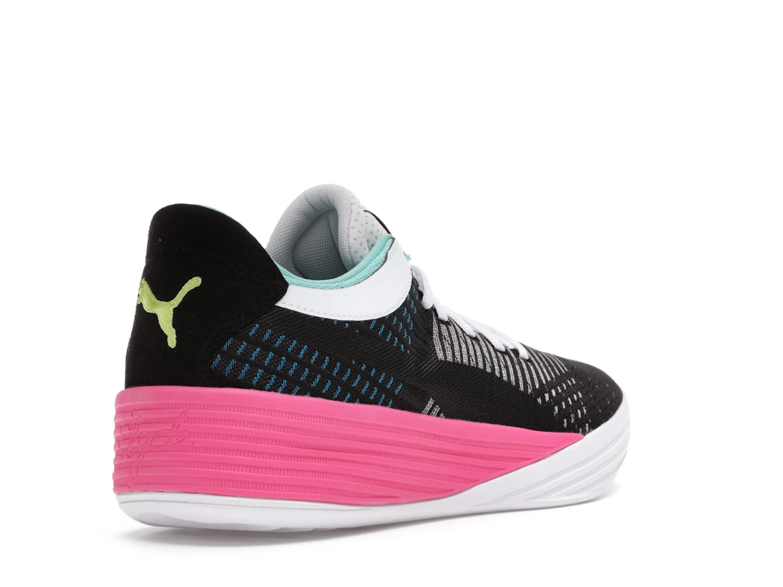 Puma Clyde All-Pro Black Luminous Pink