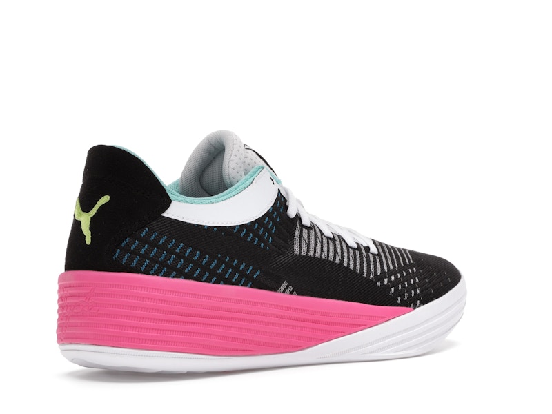 Puma Clyde All-Pro Black Luminous Pink