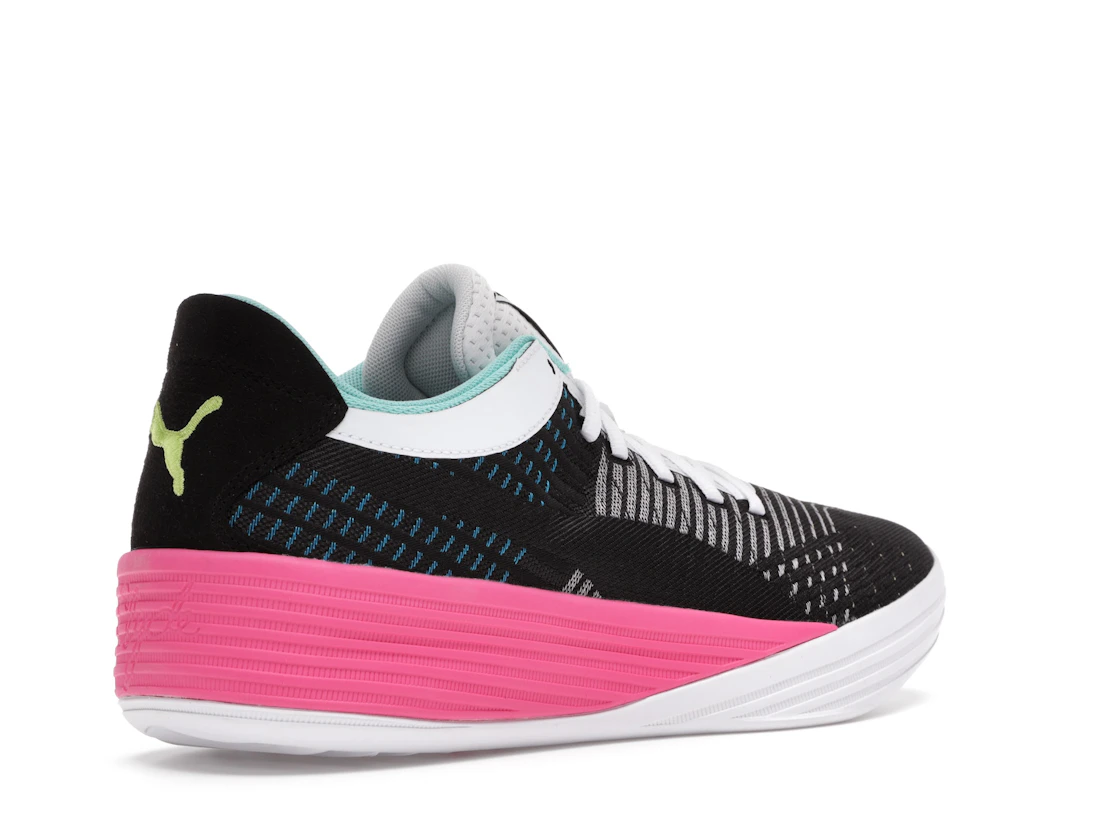 Puma Clyde All-Pro Black Luminous Pink