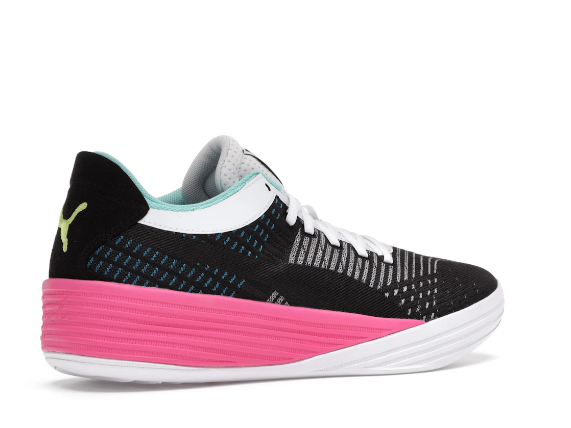 Puma Clyde All-Pro Black Luminous Pink