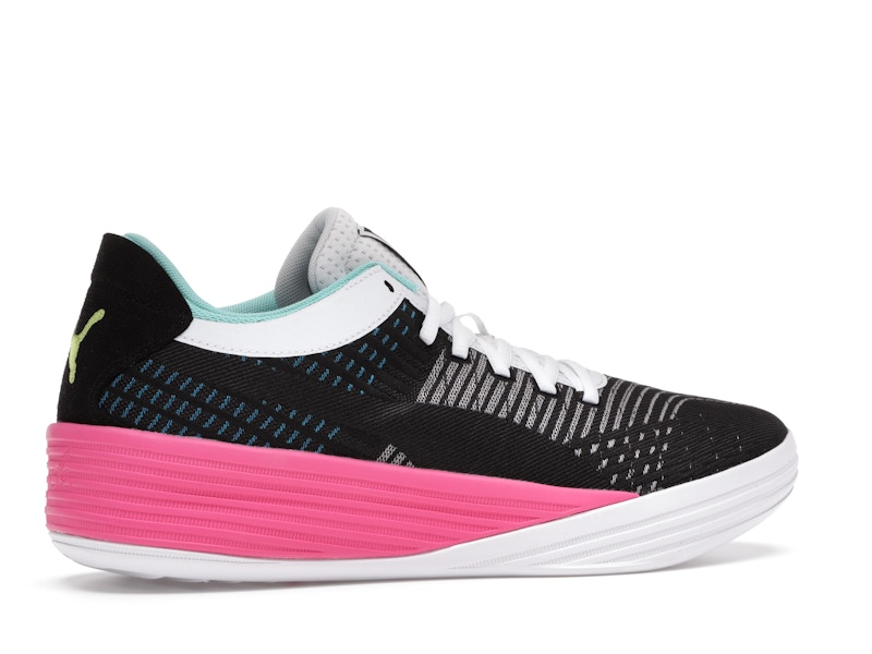 Puma Clyde All-Pro Black Luminous Pink