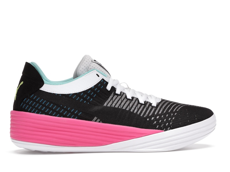 Puma Clyde All-Pro Black Luminous Pink