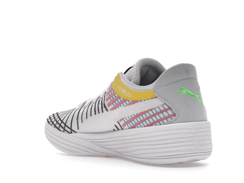 Puma Clyde All-Pro White Blue Atoll