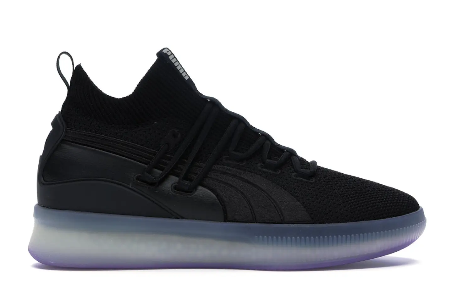 Puma Clyde Court Disrupt Black Electric Purple Men's - 191715-06 - US