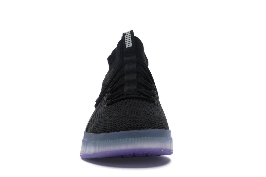 Puma Clyde Court Disrupt Black Electric Purple