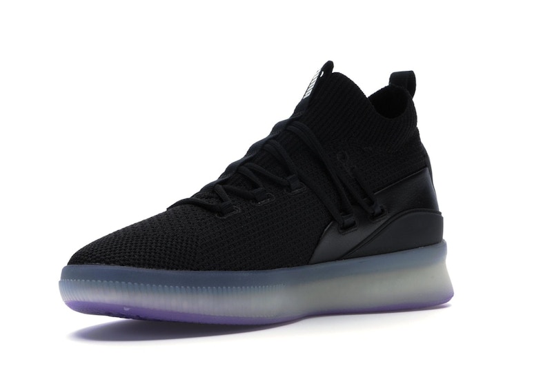 Puma Clyde Court Disrupt Black Electric Purple