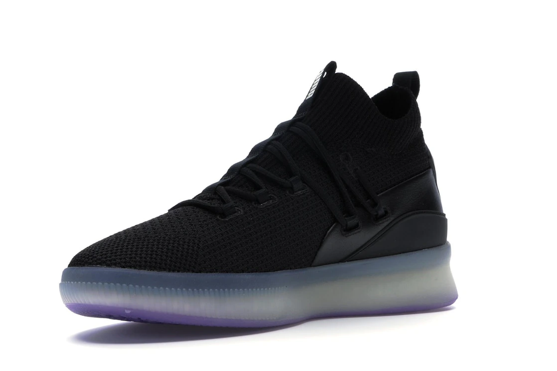 Puma Clyde Court Disrupt Black Electric Purple