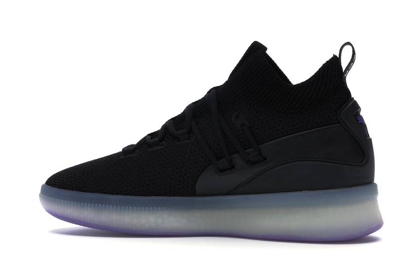 Puma Clyde Court Disrupt Black Electric Purple