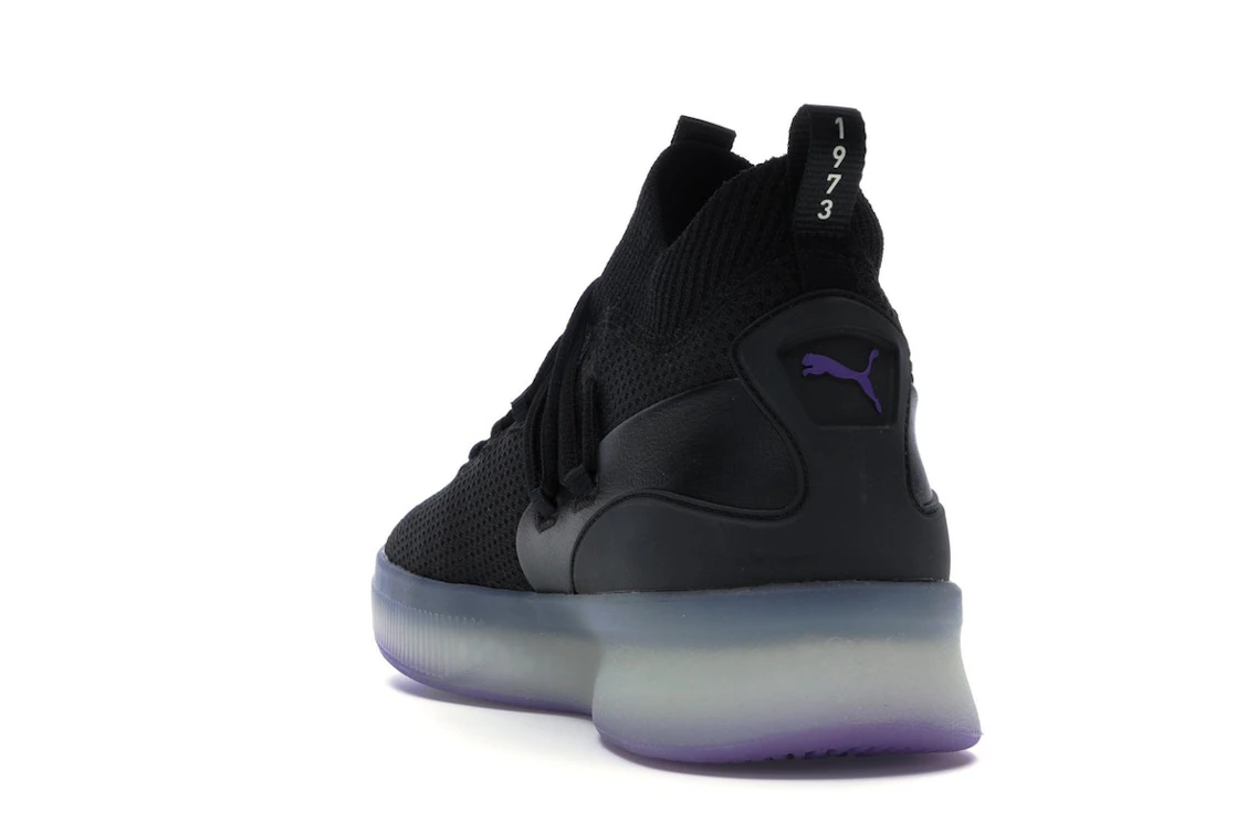 Puma Clyde Court Disrupt Black Electric Purple