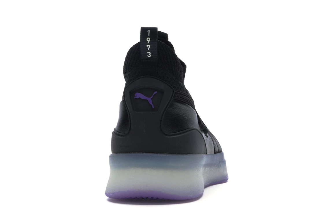 Puma Clyde Court Disrupt Black Electric Purple