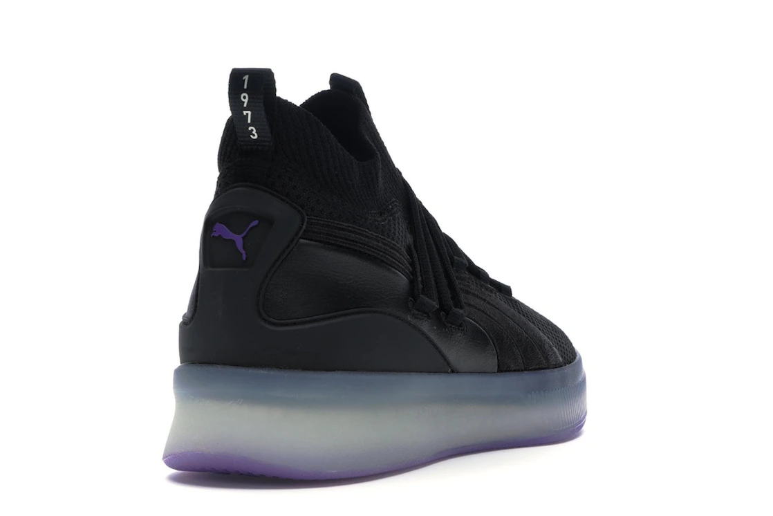 Puma Clyde Court Disrupt Black Electric Purple