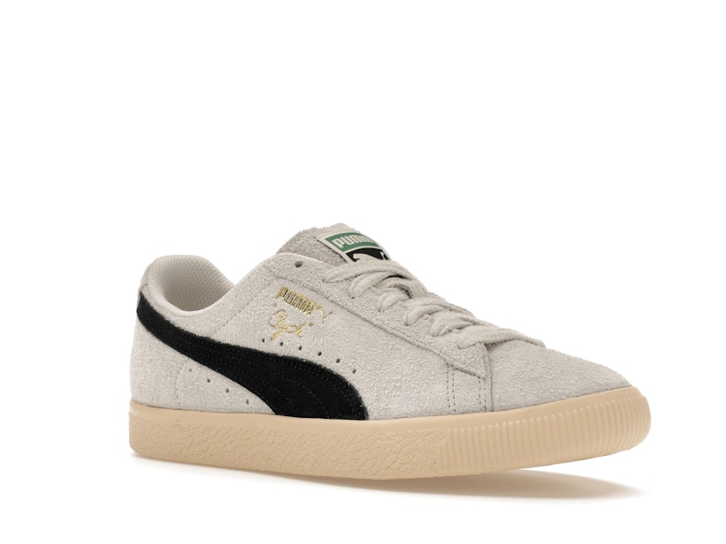 Puma Clyde Hairy Suede Sedate Grey