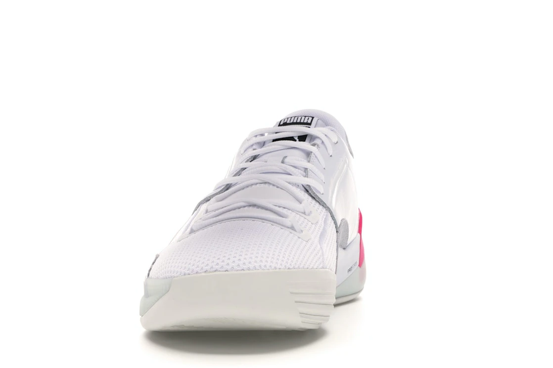 Puma Clyde Hardwood White Pink