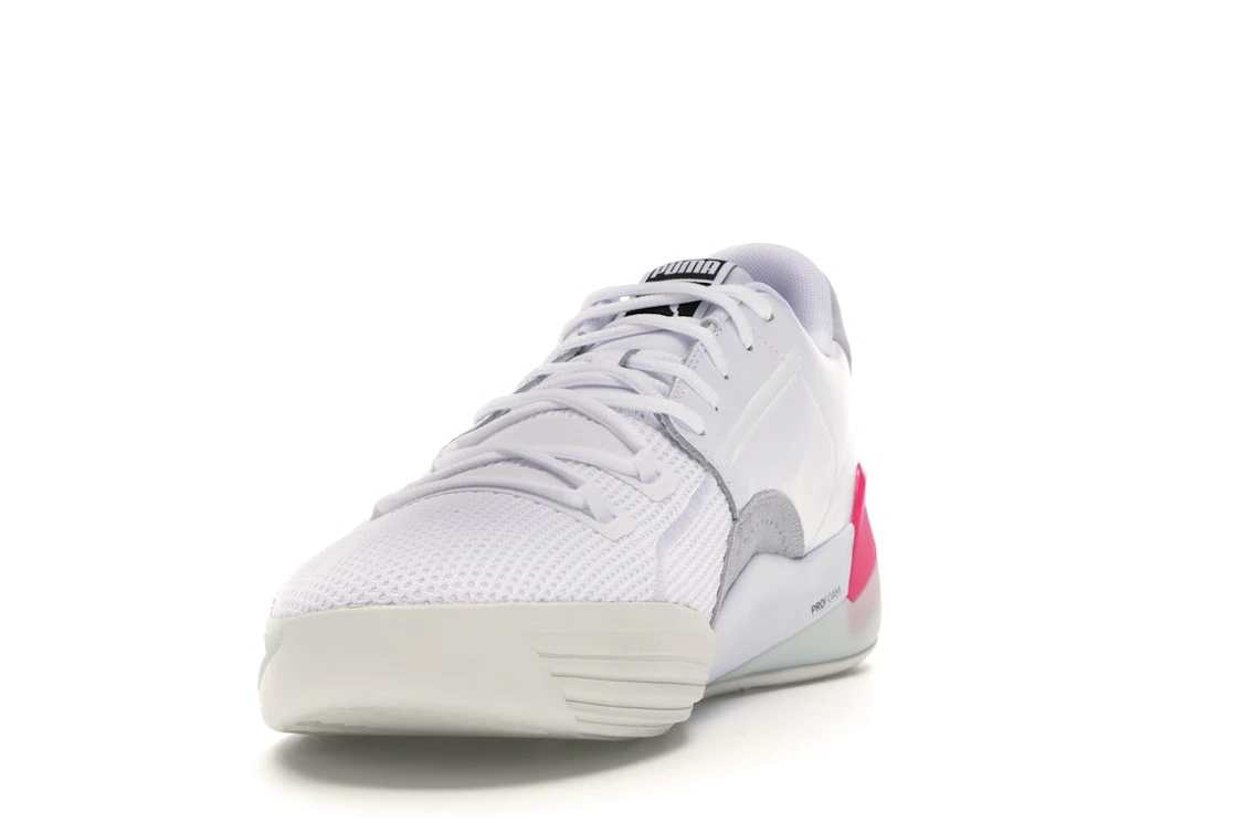 Puma Clyde Hardwood White Pink