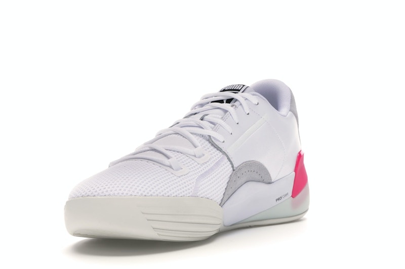 Puma Clyde Hardwood White Pink