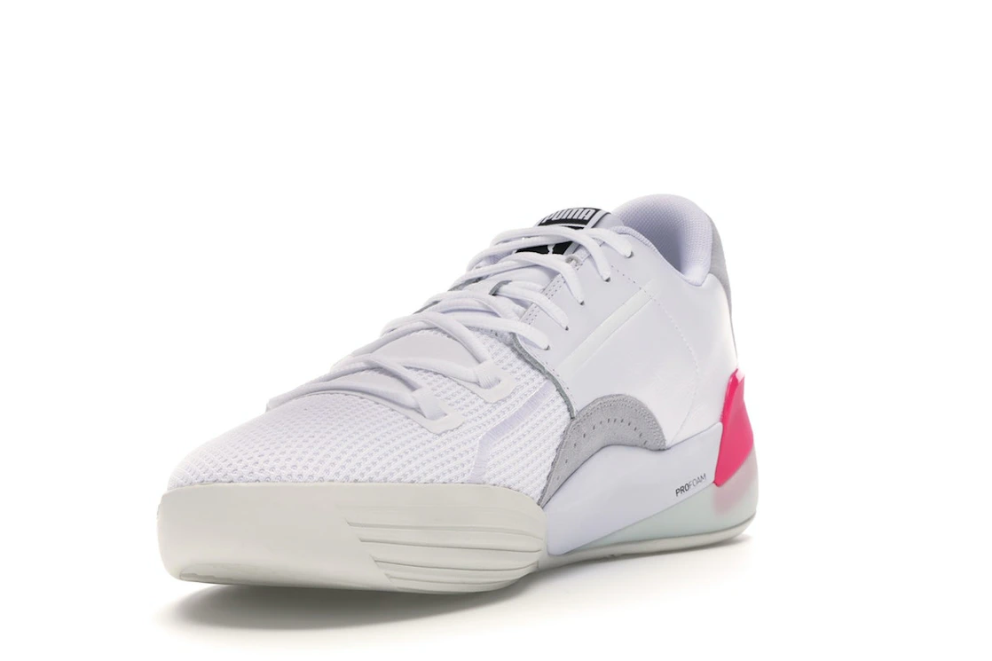 Puma Clyde Hardwood White Pink