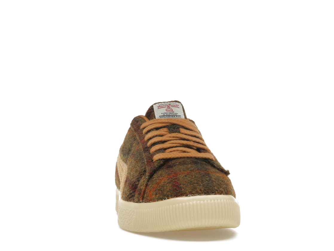 Puma Clyde Harris Tweed Chamomile Caramel Latte