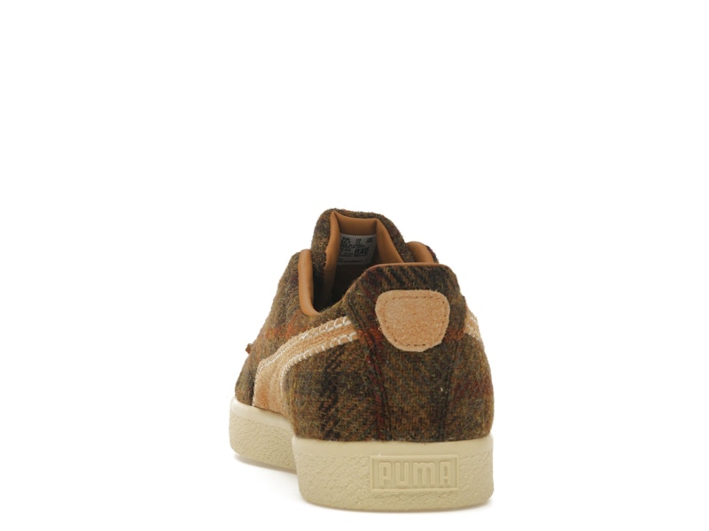 Puma Clyde Harris Tweed Chamomile Caramel Latte