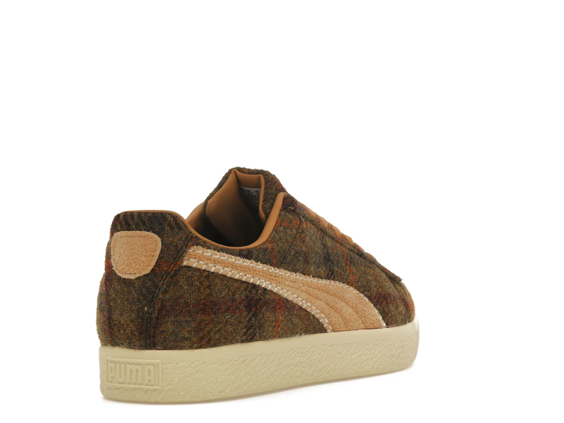 Puma Clyde Harris Tweed Chamomile Caramel Latte