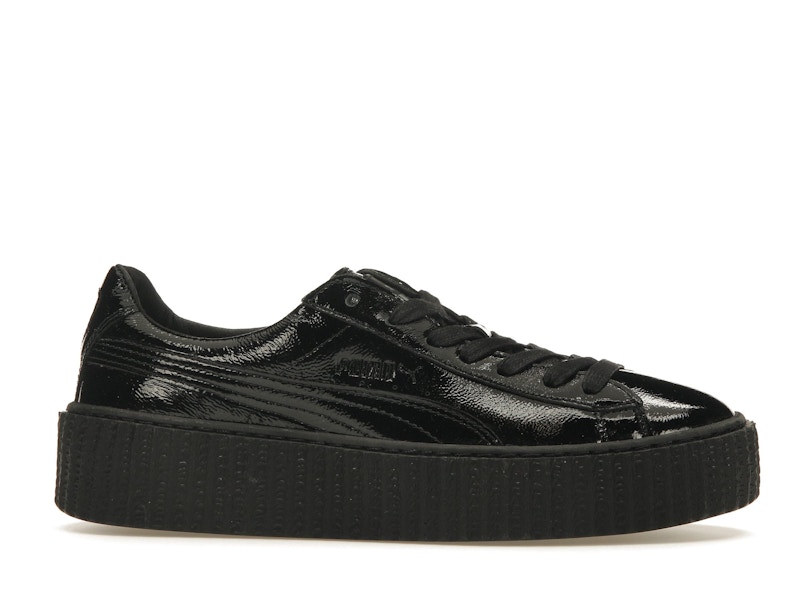 Puma Creeper Rihanna Fenty Cracked Leather Black (Women's)