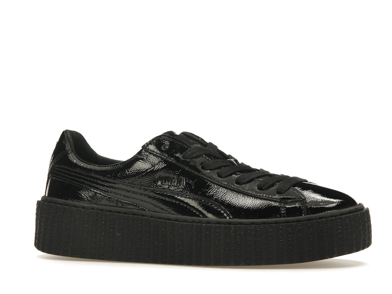 Puma Creeper Rihanna Fenty Cracked Leather Black (Women's)