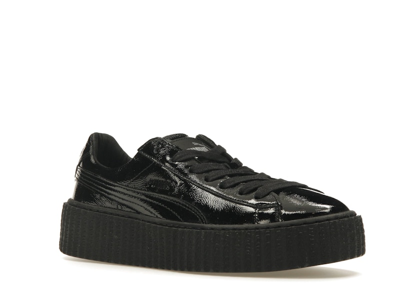Puma Creeper Rihanna Fenty Cracked Leather Black (Women's)