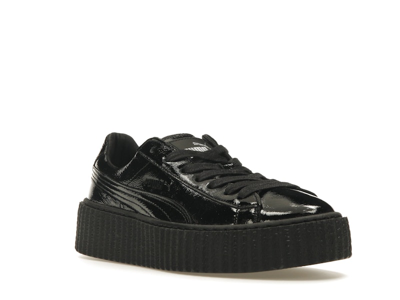 Puma Creeper Rihanna Fenty Cracked Leather Black (Women's)