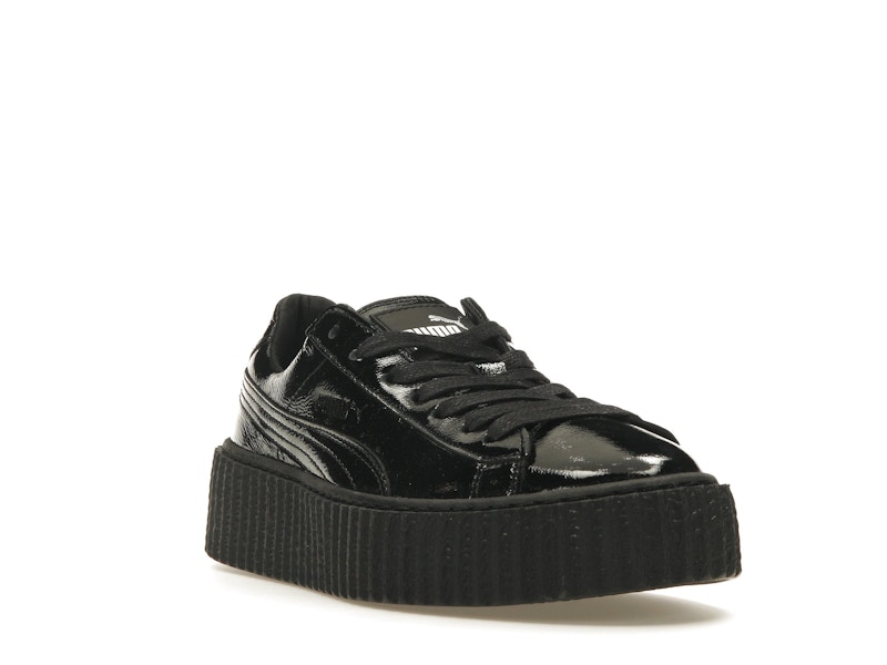 Puma Creeper Rihanna Fenty Cracked Leather Black (Women's)
