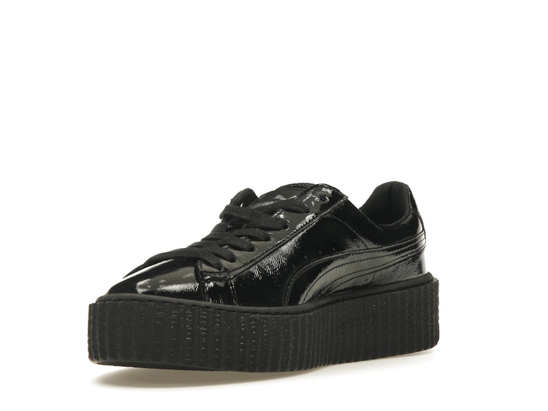 Puma Creeper Rihanna Fenty Cracked Leather Black (Women's)