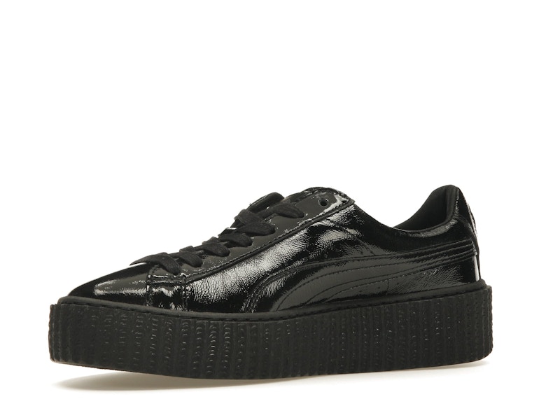 Puma Creeper Rihanna Fenty Cracked Leather Black (Women's)