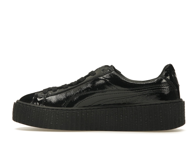 Puma Creeper Rihanna Fenty Cracked Leather Black (Women's)