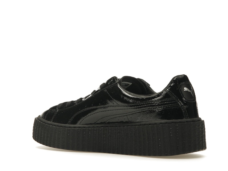 Puma Creeper Rihanna Fenty Cracked Leather Black (Women's)