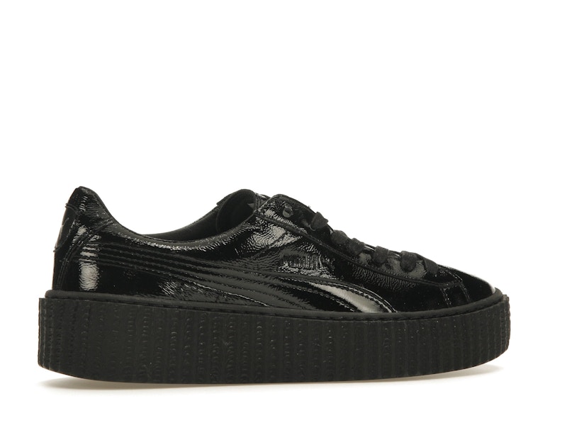Puma Creeper Rihanna Fenty Cracked Leather Black (Women's)