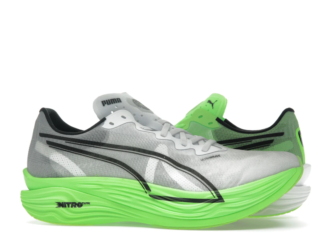 Puma Deviate Nitro Elite 3 HYROX Green Glare