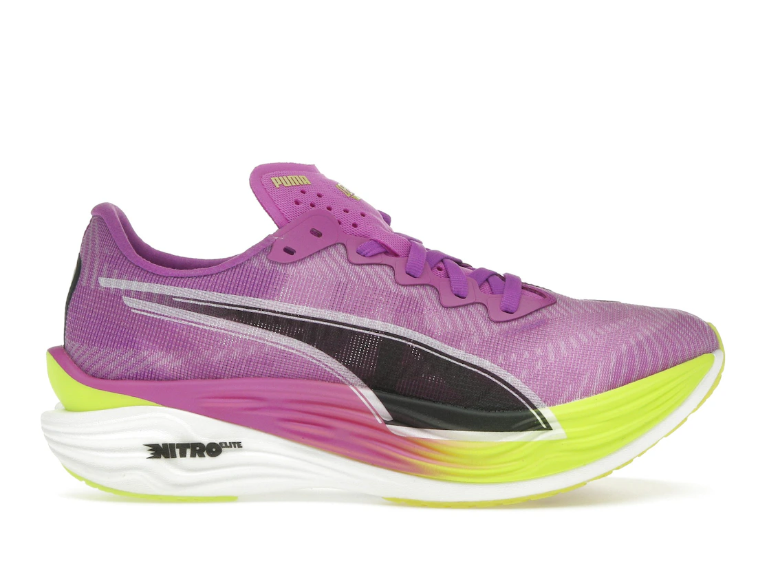 Puma Deviate Nitro Elite 3 Pure Magenta Yellow Alert