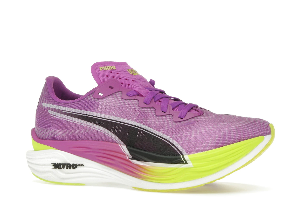 Puma Deviate Nitro Elite 3 Pure Magenta Yellow Alert