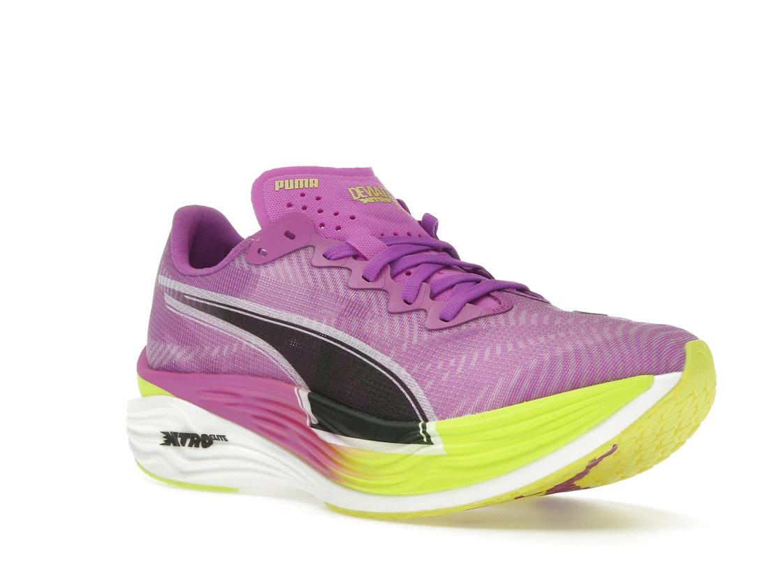 Puma Deviate Nitro Elite 3 Pure Magenta Yellow Alert