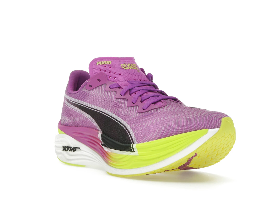Puma Deviate Nitro Elite 3 Pure Magenta Yellow Alert