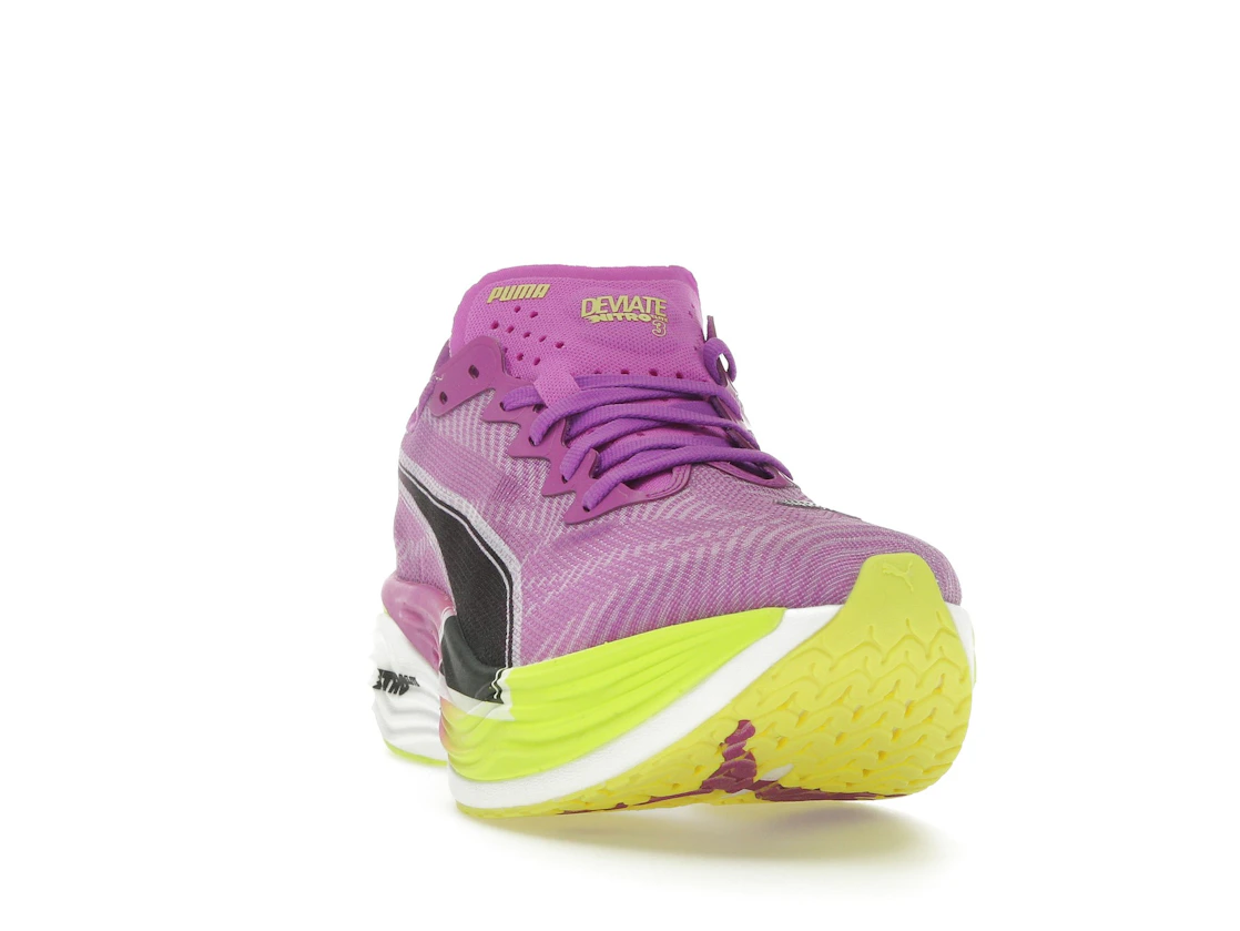 Puma Deviate Nitro Elite 3 Pure Magenta Yellow Alert