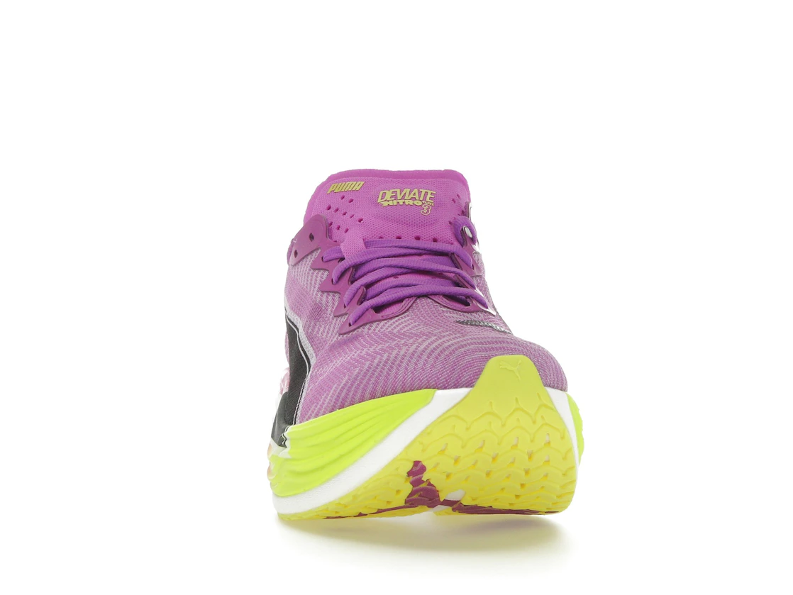 Puma Deviate Nitro Elite 3 Pure Magenta Yellow Alert