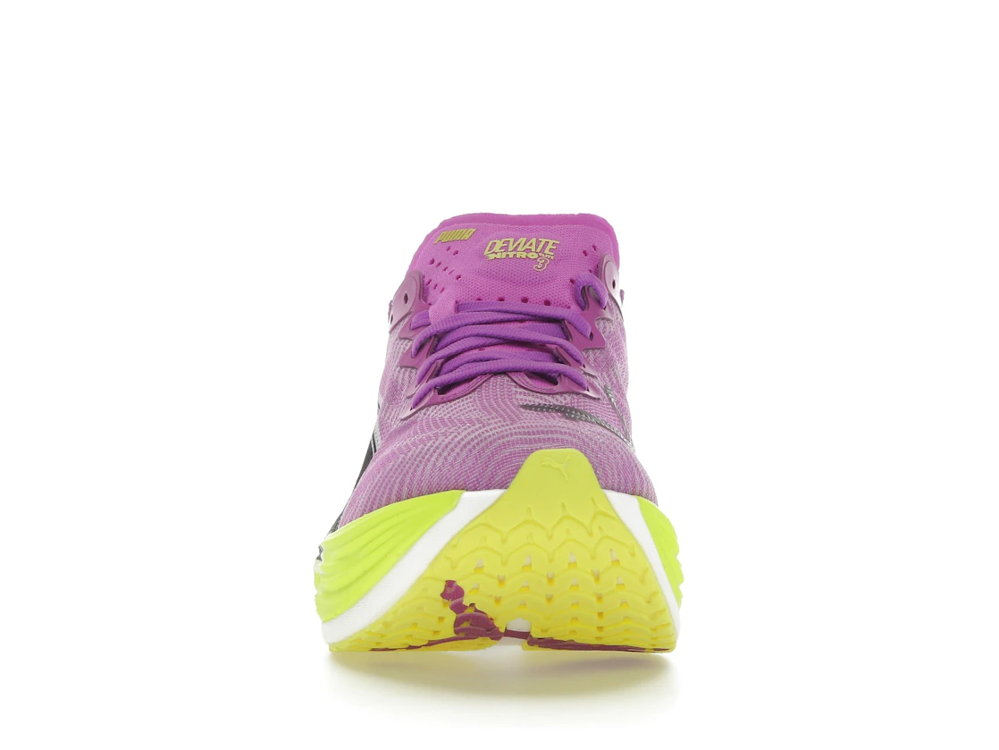 Puma Deviate Nitro Elite 3 Pure Magenta Yellow Alert