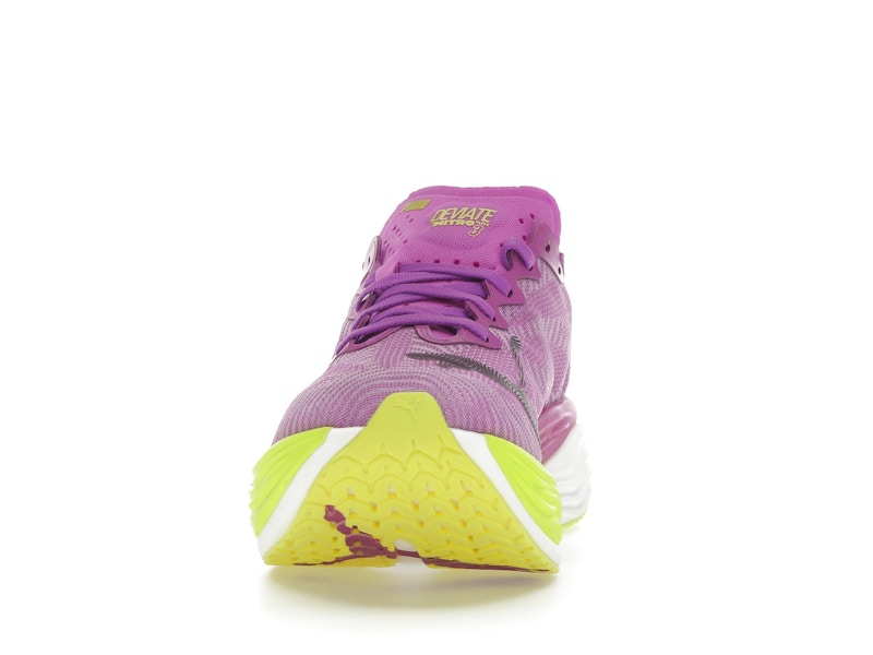 Puma Deviate Nitro Elite 3 Pure Magenta Yellow Alert