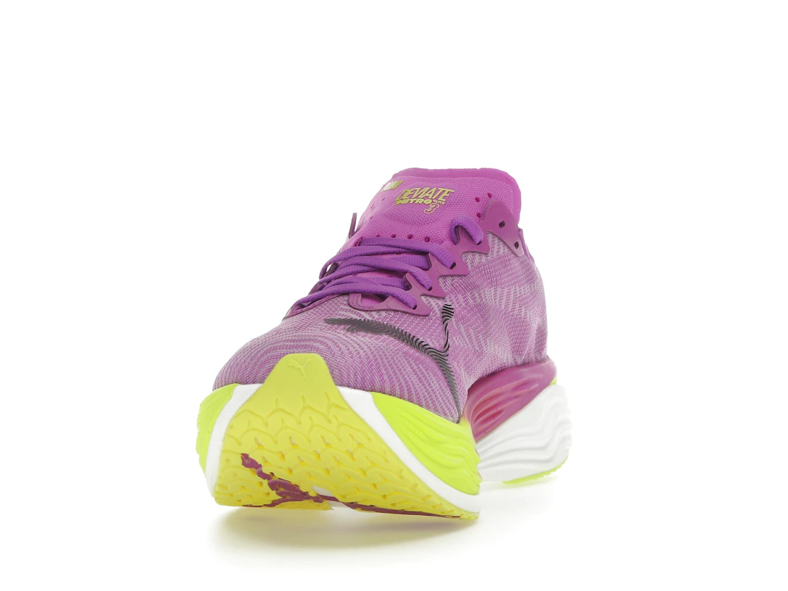 Puma Deviate Nitro Elite 3 Pure Magenta Yellow Alert