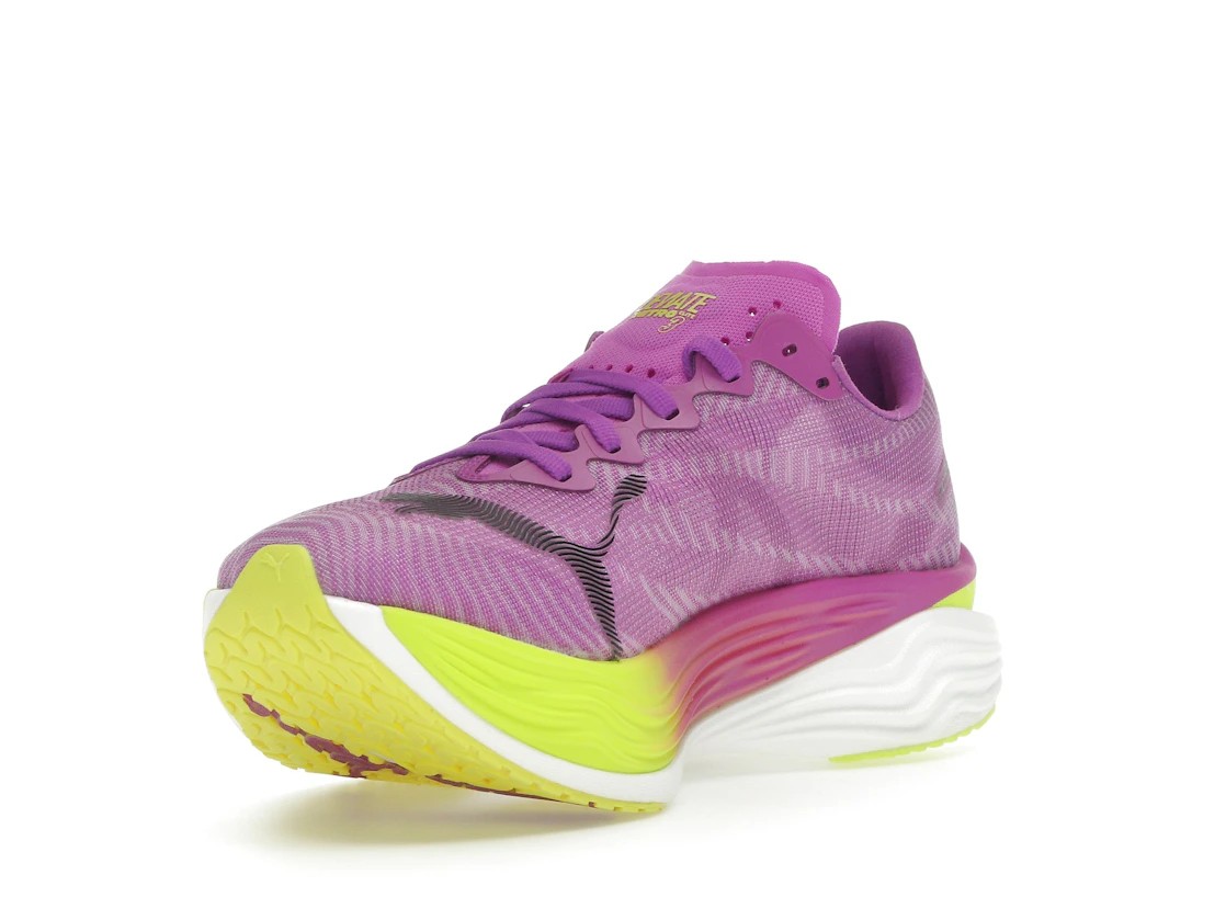 Puma Deviate Nitro Elite 3 Pure Magenta Yellow Alert