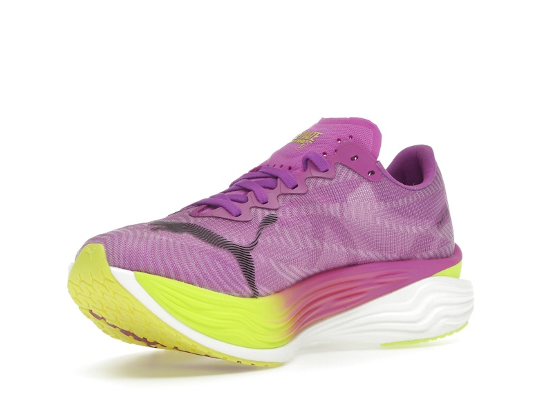 Puma Deviate Nitro Elite 3 Pure Magenta Yellow Alert