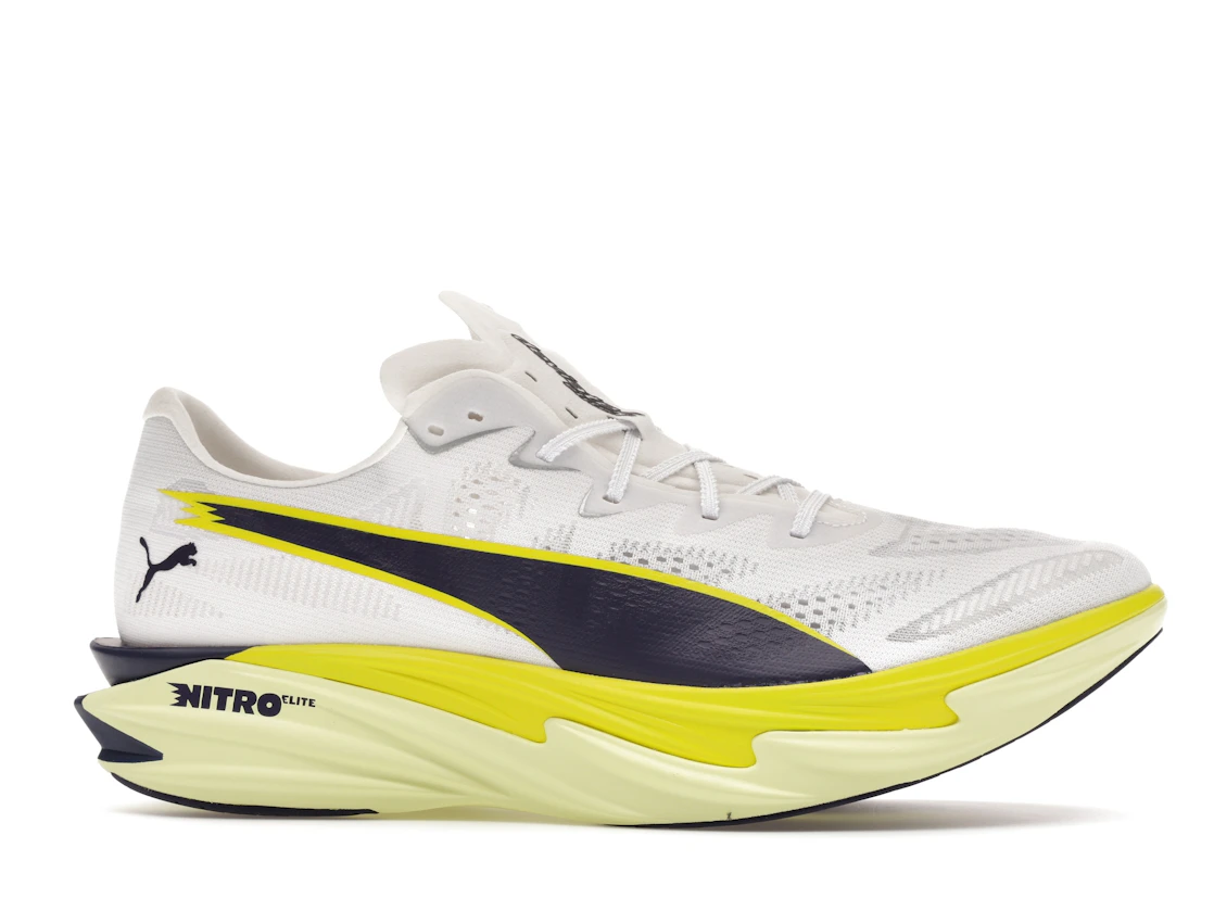 Puma Deviate Nitro Elite 4 White Apple Spritz Lime
