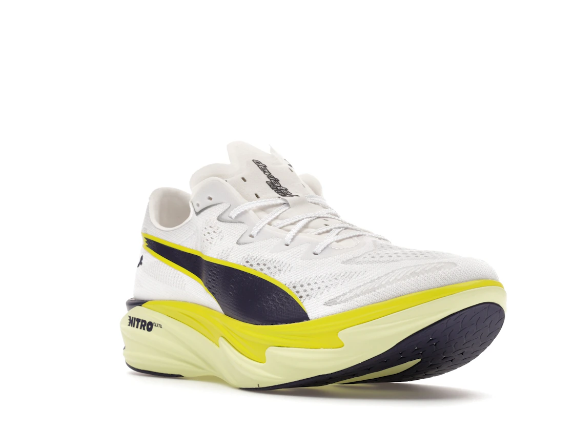 Puma Deviate Nitro Elite 4 White Apple Spritz Lime