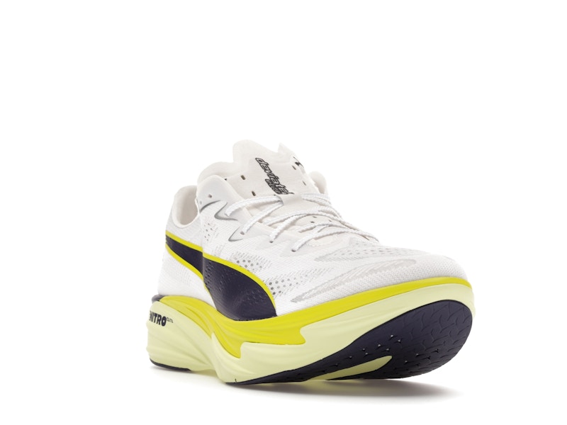 Puma Deviate Nitro Elite 4 White Apple Spritz Lime