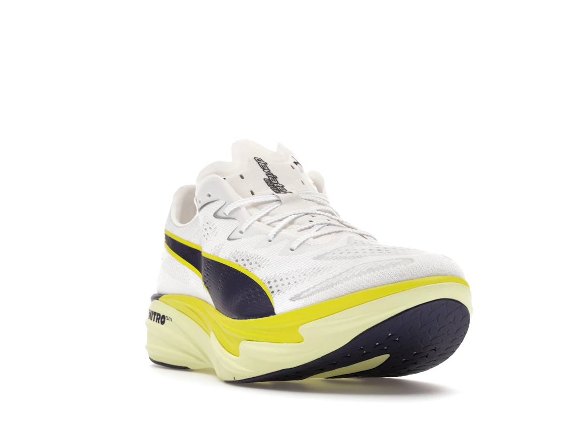 Puma Deviate Nitro Elite 4 White Apple Spritz Lime