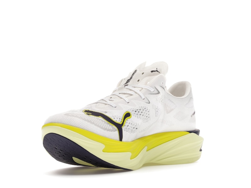 Puma Deviate Nitro Elite 4 White Apple Spritz Lime